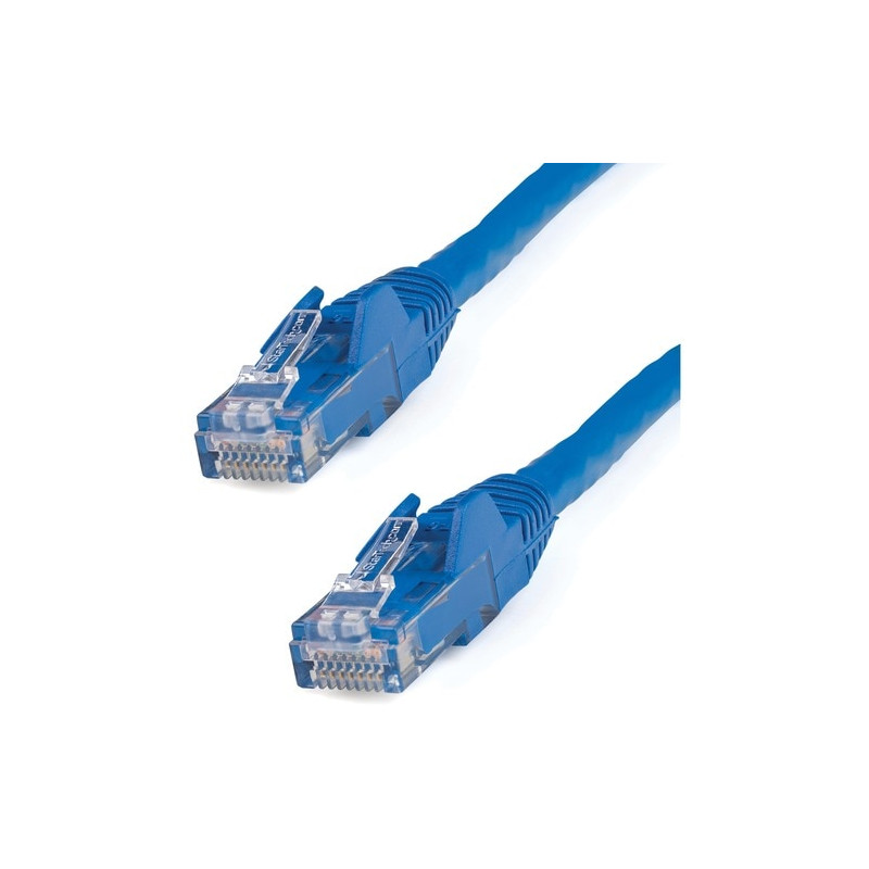StarTech 2m CAT6 Ethernet Cable - Blue Snagless Gigabit - 100W PoE UTP 250Mhz Category 6 Patch Cord UL Certified Wiring/TIA - 2m