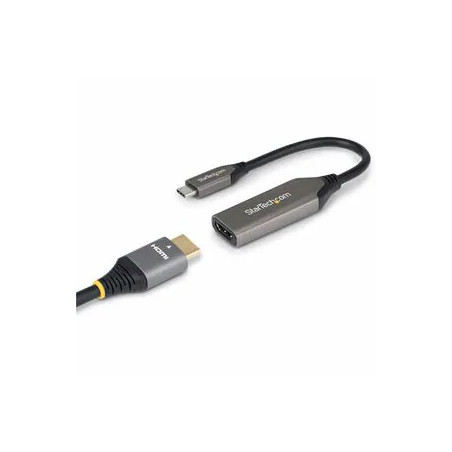 STARTECH USB-C TO HDMI ADAPTER, 8K 60HZ / 4K 120HZ, USB C TO HDMI 2.1, 3 YR