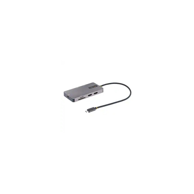 STARTECH USB-C MULTIPORT ADAPTER, 4K DUAL HDMI, 5GBPS USB HUB, 100W PD 3 YR