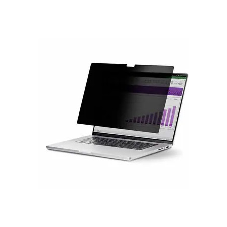 STARTECH 15" LAPTOP PRIVACY SCREEN FILTER, 16:10, MACBOOK AIR, MAG, MATTE/GLOSSY, 2YR