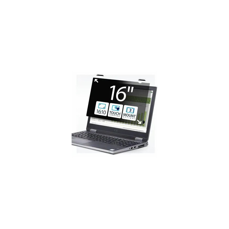 STARTECH 16" LAPTOP PRIVACY SCREEN FILTER, 16:10, MATTE/GLOSSY, 2YR