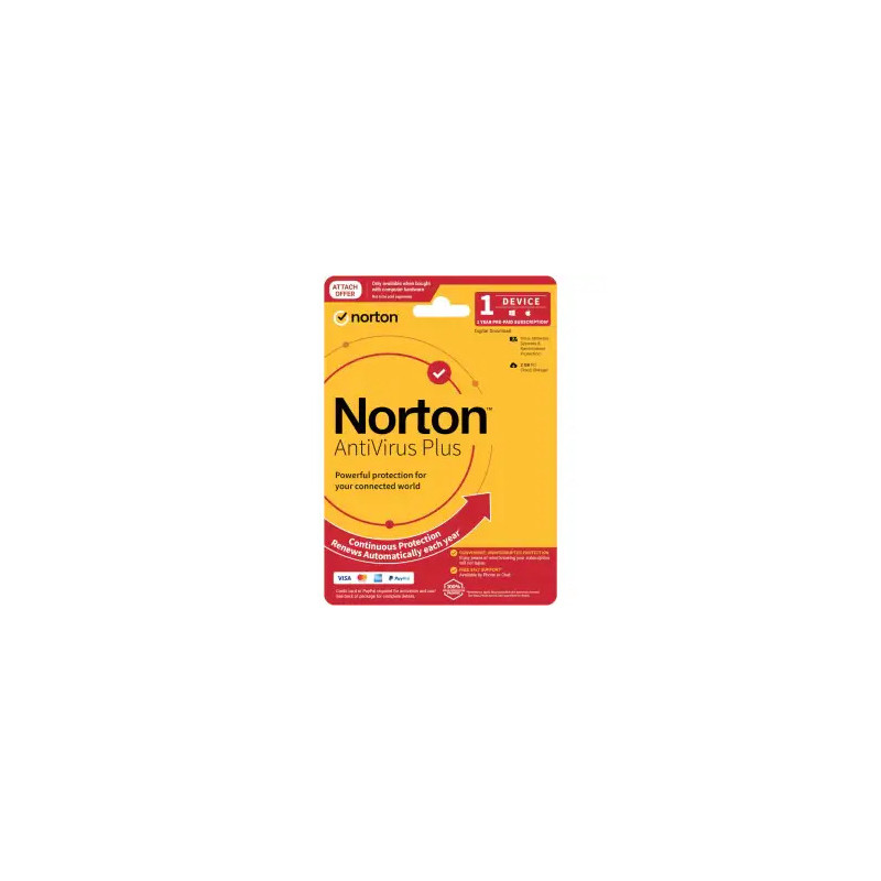 NORTON AV PLUS 2GB 1U 1D 12MO ATH DVDSLV
