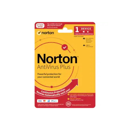 NORTON AV PLUS 2GB 1U 1D 12MO ATH DVDSLV