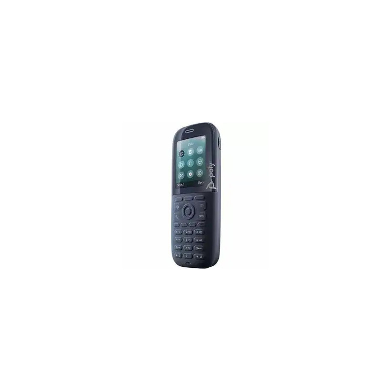 POLY ROVE 20 RUGGED DECT IP PHONE HANDSET, 2" DISLAY, AEC,50M RANGE,3.5MM - SOH ONLY