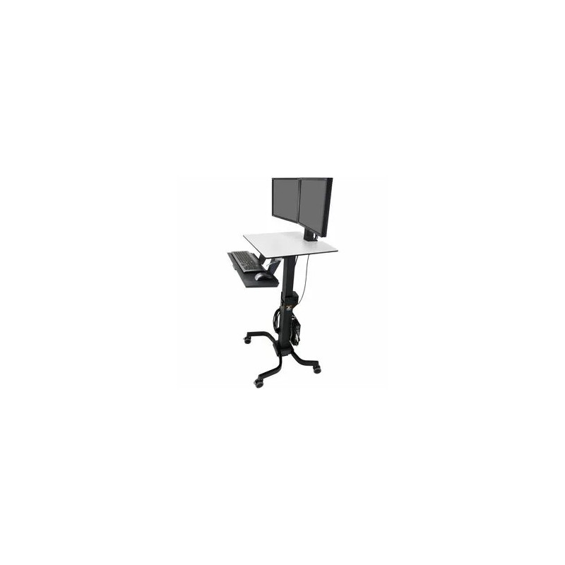 Workfit-C Sit-Stand Dual LCD Black.
