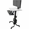 Workfit-C Sit-Stand Dual LCD Black.