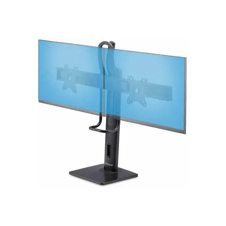 Crossbar Dual Monitor Desk Stand 27in