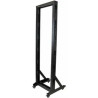 STARTECH 2-POST RACK FOR SERVER EQUIPMENT WITH CASTERS - 42U 2YR