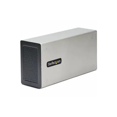 STARTECH TB3 PCIe EXPANSION CHASSIS, W/DUAL PCIe 3.0 SLOTS, 8K/4K, TB3/DP 2YR