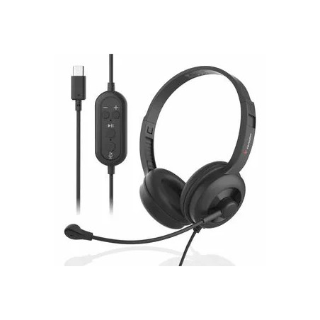 VERBATIM CLARITYSOUND HEADSET W/ USB-C