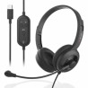 VERBATIM CLARITYSOUND HEADSET W/ USB-C