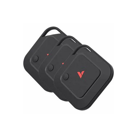 DUAL WIRELESS TRACKING TAG 3PK BLACK