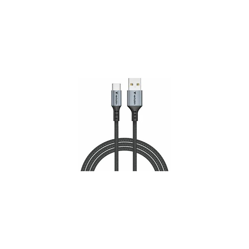 18W USB-A TO USB-C CABLE - BLACK