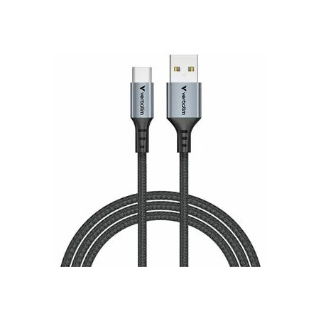 18W USB-A TO USB-C CABLE - BLACK