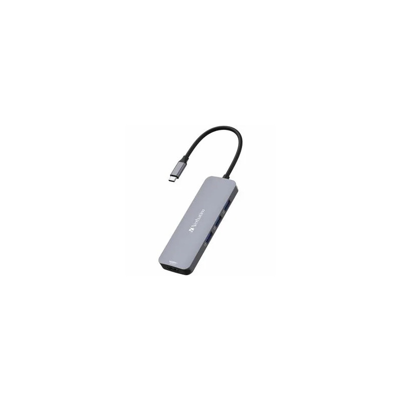 VERBATIM CMH-08 USB-C MULTIPORT HUB: 2 X