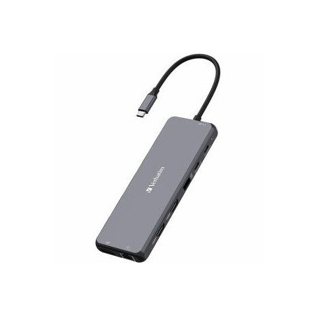 VERBATIM CMH-13 USB-C MULTIPORT HUB: 2 X