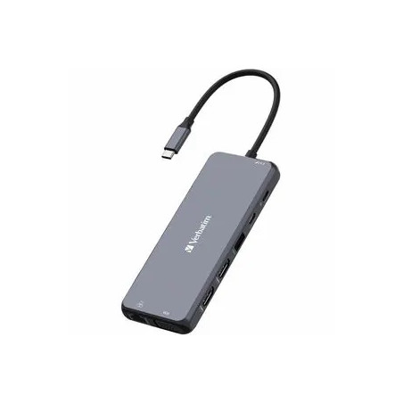 VERBATIM CMH-14 USB-C MULTIPORT HUB: 2 X