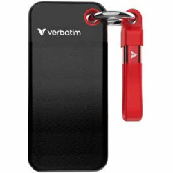 1TB POCKET SSD USB-C BLACK/RED