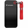 1TB POCKET SSD USB-C BLACK/RED