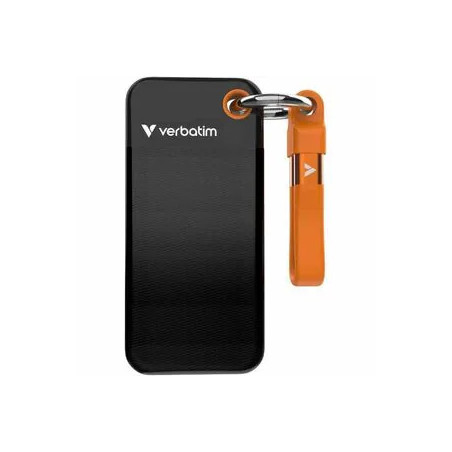 1TB POCKET SSD USB-C BLACK/ORANGE