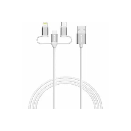 3-IN-1 CABLE MICRO-B USB-C LIGHTNING