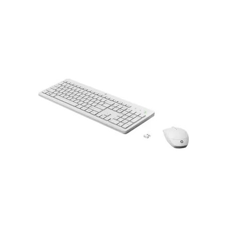 230 WL MOUSE+KB COMBO WHT