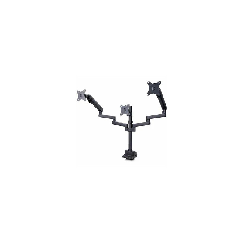 Triple Monitor Desk Mount 27in Screens