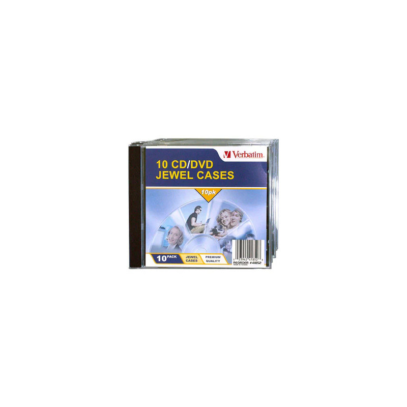 10pk Empty CD Case