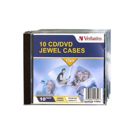 10pk Empty CD Case