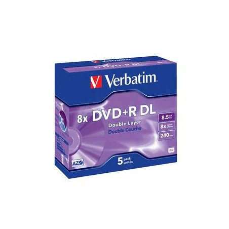 DVD+R DL 5pk Jewel Case