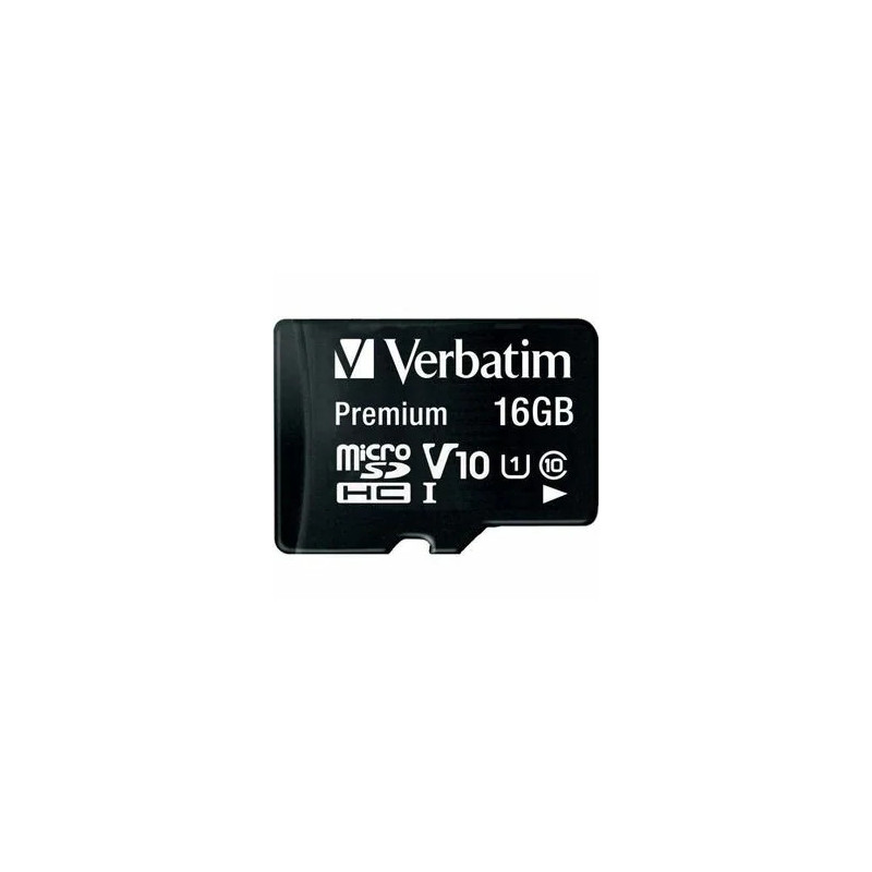 Verbatim Micro SDHC 16GB (Class 10) with