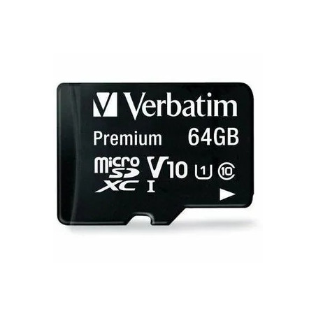 Micro SDXC 64GB (Cls 10 UHS-I) w adaptr