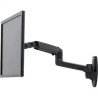 LX Wall Mount LCD Arm Matte Black