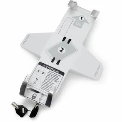 LOCKABLE TABLET MOUNT POLISHED