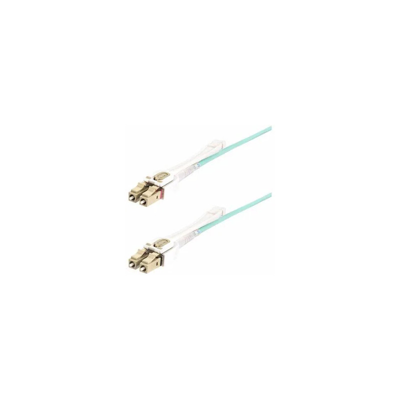 STARTECH 4M LC/LC-UPC OM4 MULTIMODE FIBER CABLE, PUSH PULL TABS, 50/125, 100G, LTW