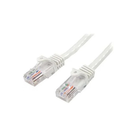 10m White Snagless Cat5e Patch Cable
