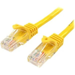 10m Yellow Snagless Cat5e...
