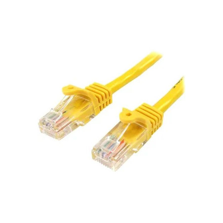10m Yellow Snagless Cat5e Patch Cable