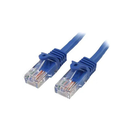 STARTECH 2M BLUE CAT5E/ CAT 5 SNAGLESS PATCH CABLE 2M, LTW