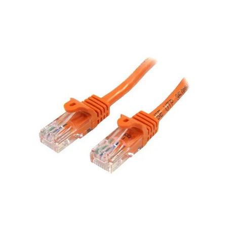 2m Orange Snagless UTP Cat5e Patch Cable