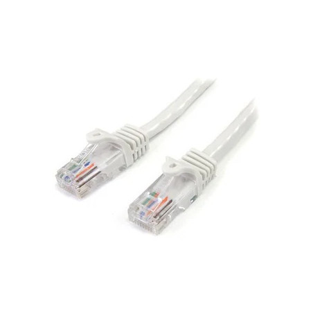 2m White Snagless UTP Cat5e Patch Cable