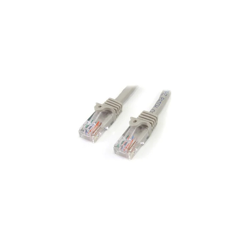 3m Gray Snagless UTP Cat5e Patch Cable