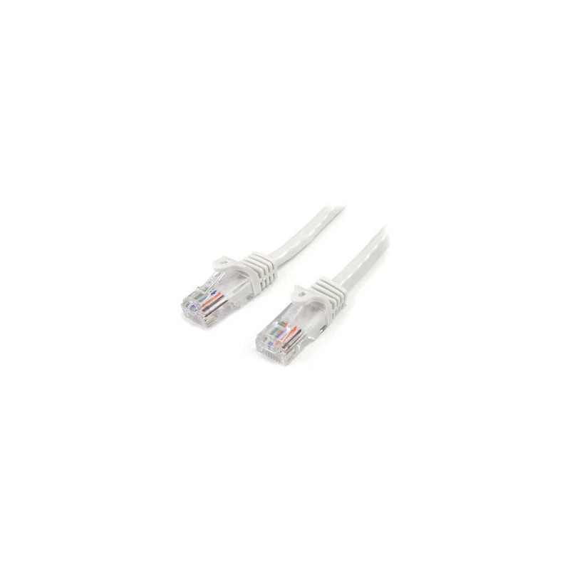 3m White Snagless UTP Cat5e Patch Cable