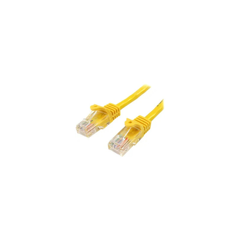 STARTECH 3M YELLOW CAT5E/ CAT 5 SNAGLESS PATCH CABLE 3M