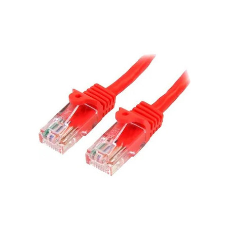 5m Red Snagless Cat5e Patch Cable