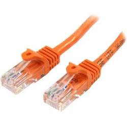 7m Orange Snagless Cat5e...