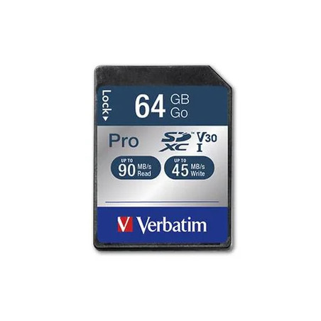 VERBATIM PRO SDXC 64GB UHS-L