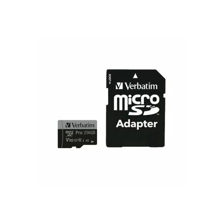 PRO MICRO SDXC 256GB W/ ADAPTOR