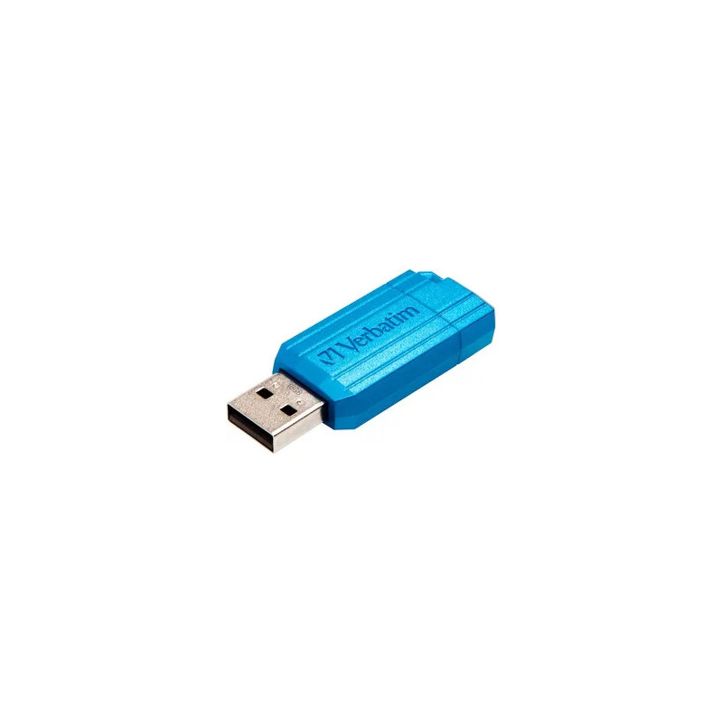 PINSTRIPE USB 2.0 DRIVE 16GB - BLUE