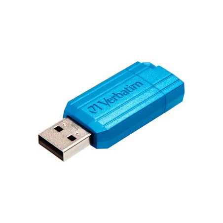 PINSTRIPE USB 2.0 DRIVE 16GB - BLUE